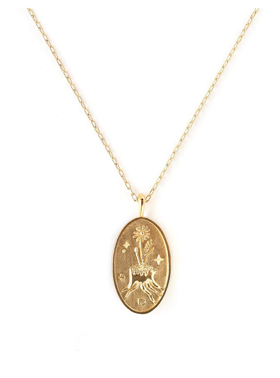 Zodiac necklace | Virgo