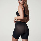 SPANX | mid thigh short | black