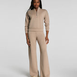 SPANX | Heather Air Essential Wide Leg Pant