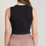 Connie tank | Black