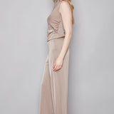 Almond Wide leg pant