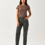Pure Pima tee | espresso