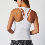 Feather tank racer back