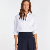 Casey poplin pullover