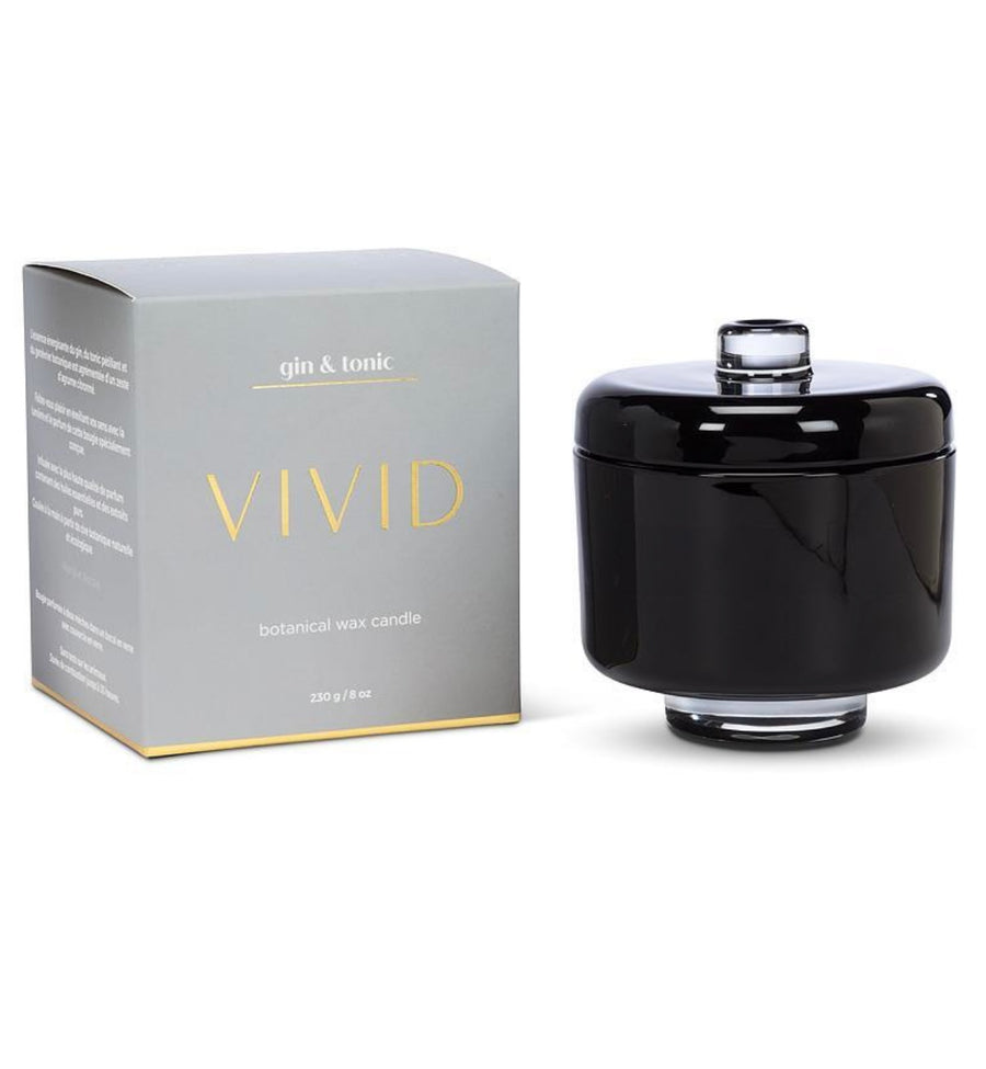 Vivid botanical wax candle | Gin & tonic