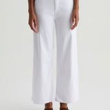 Sadie wide leg crop | gallery white