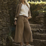Luna Wide Capri Pant