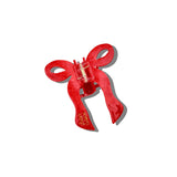 Hand painted Coquette Bow clip