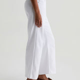Sadie wide leg crop | gallery white