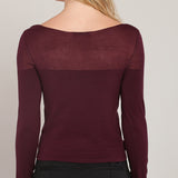 Plum long sleeve