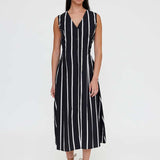 Pinstripe dress