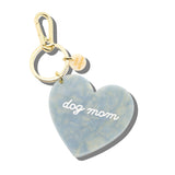 Hand painted Bag charm | Dog Mom