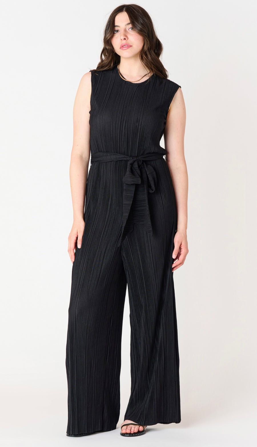 Plisse jumpsuit