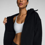 SPANX | Cotton Fleece Full Zip Hoodie