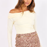 Cream long sleeve