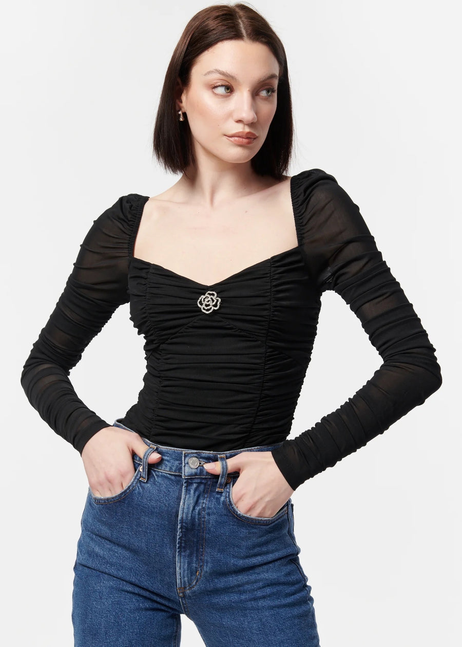 Bettina Crystal Bodysuit