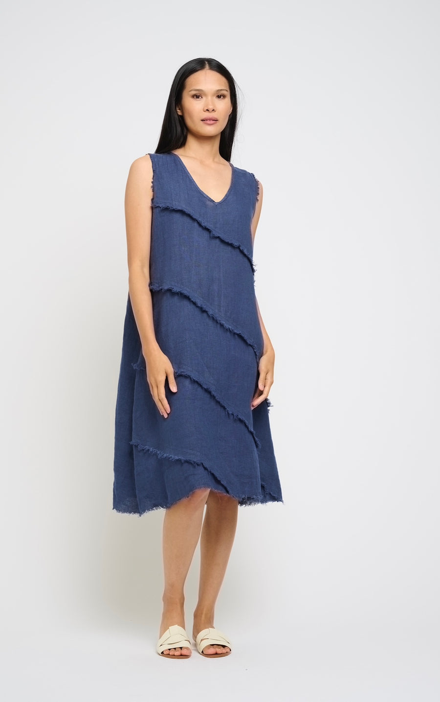Tower linen dress