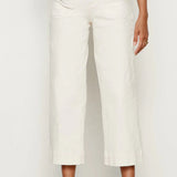 Marine Crop Denim - milky pink