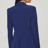Amiee Crepe Blazer | NAVY