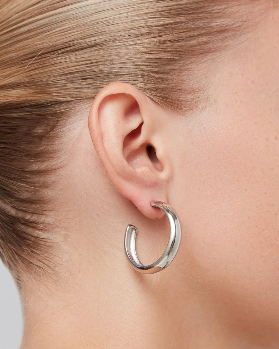 Staple hoops | large
