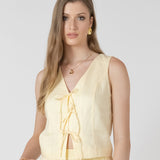 Lemon butter top