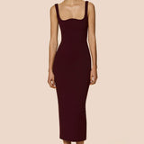 Elle midi dress