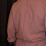 Leo linen shirt | dusty rose