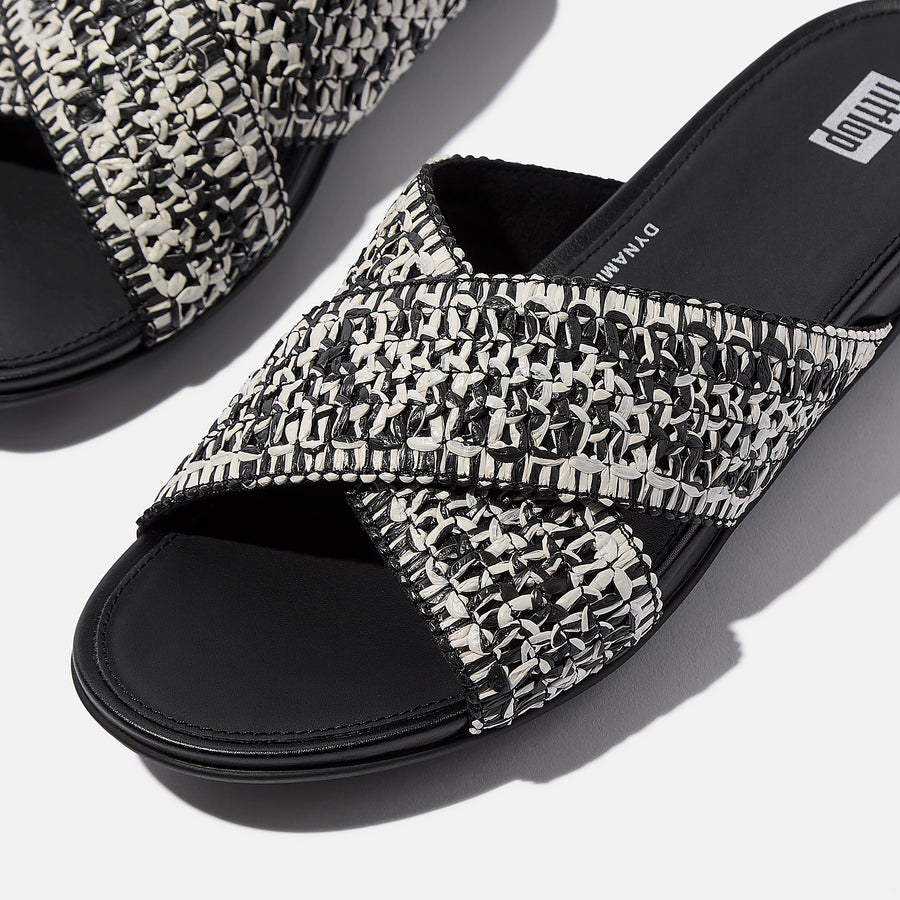 Gracie woven slides
