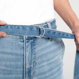 The stride denim