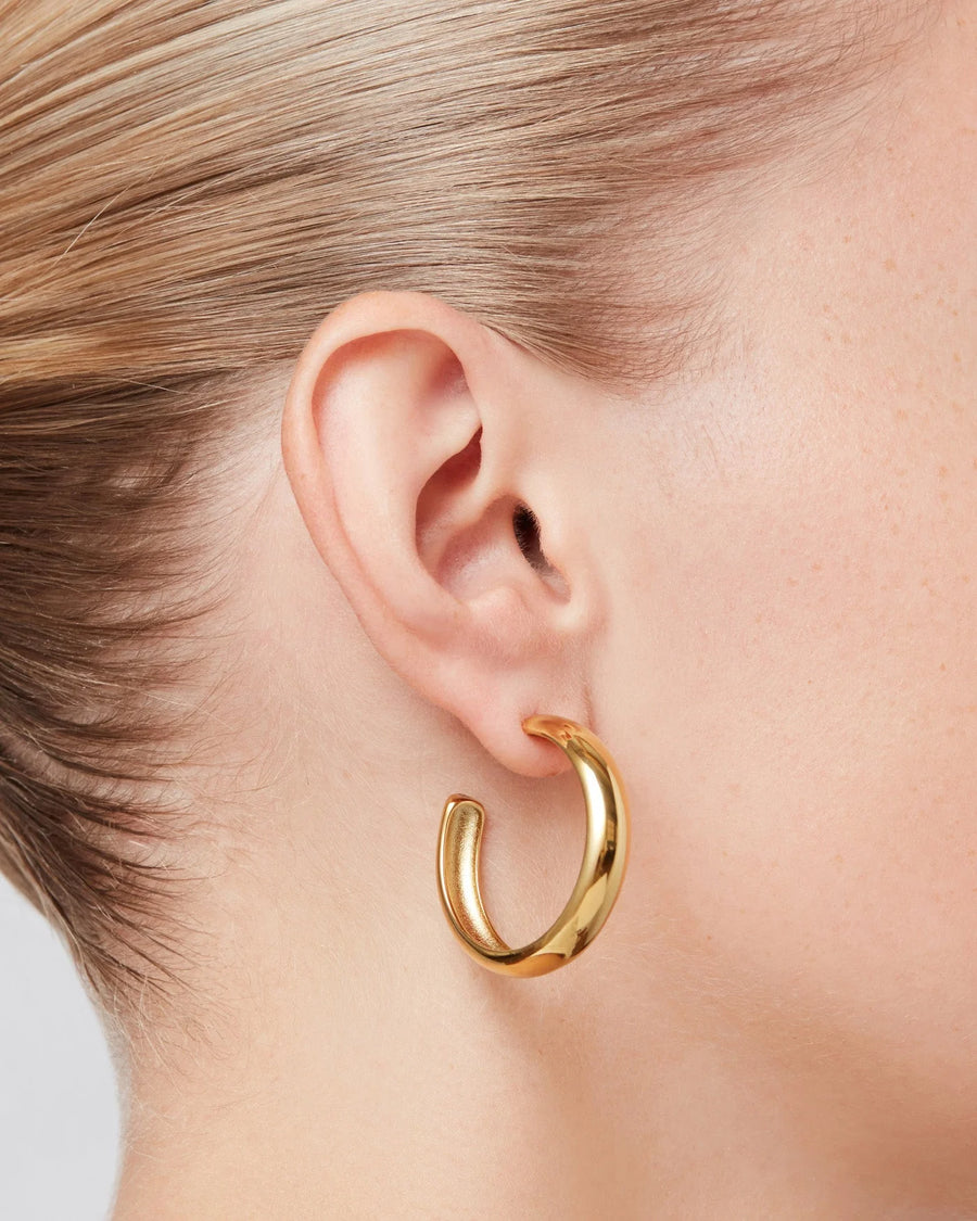 Staple hoops | large