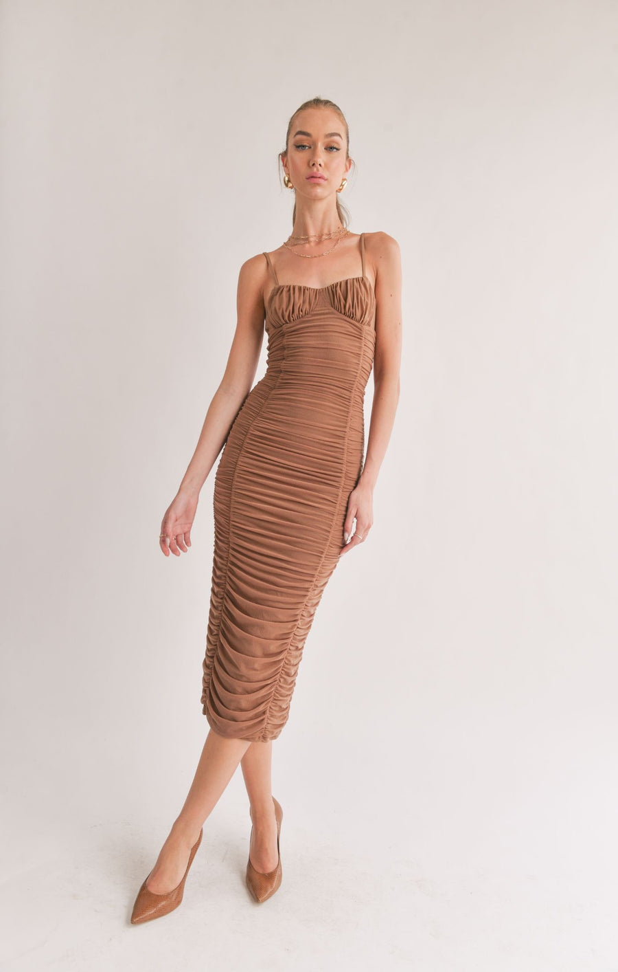 Mesmerize Ruched dress