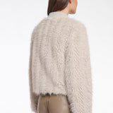 Chaimae faux fur jacket