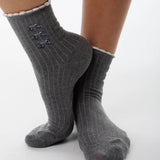 Triple bow socks