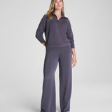 Air essential Half zip | smoke