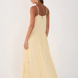 Shell maxi dress
