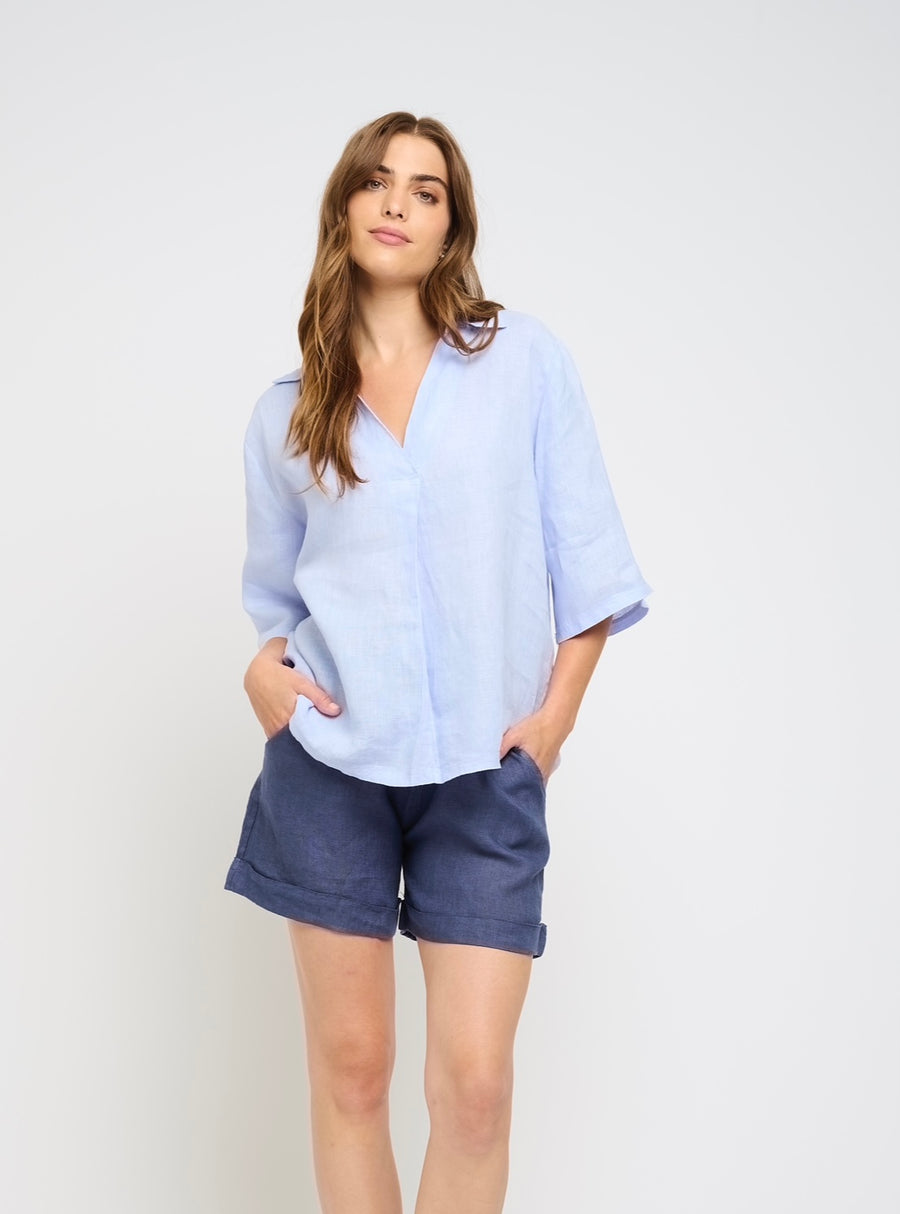 Yeti linen top