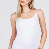 Bamboo low cut cami