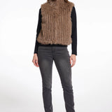 Dava faux fur vest