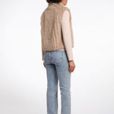 Dava faux fur vest