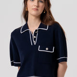 Navy polo