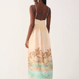 Tropical Sun maxi dress