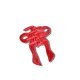 Hand painted Coquette Bow clip