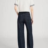 Off duty drawstring bow pant