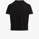 Cropped collegiate tee