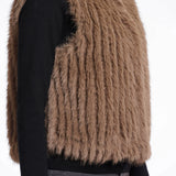 Dava faux fur vest