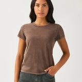 Pure Pima tee | espresso