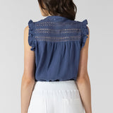 Chase top | Denim blue
