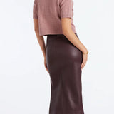 Colette ruched skirt