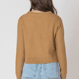 Camel cardigan