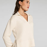 SPANX | Long Sleeve Polo Top